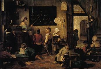 Dorpsschool 1864 (P. Van Dijke).